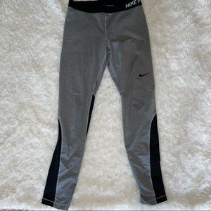 Grey Nike Leggings Size Large